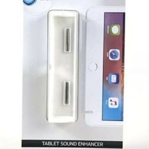 ONN Tablet Sound Enhancer in White